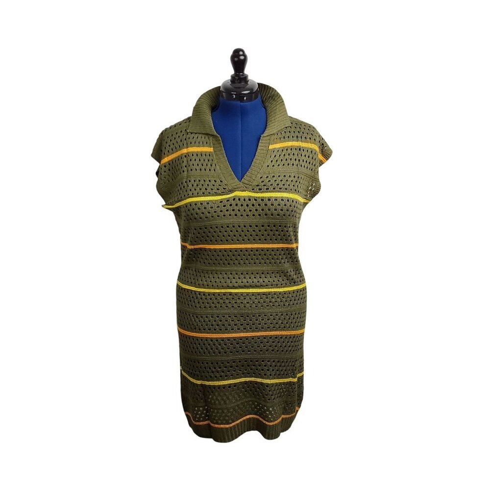 Dokotoo‎ mini cover up crochet dress, NWT, size Medium
